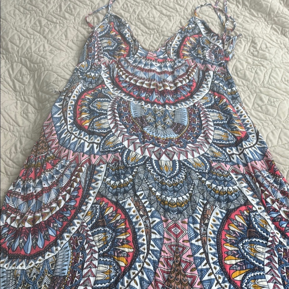 Colorful Patterned Sundress